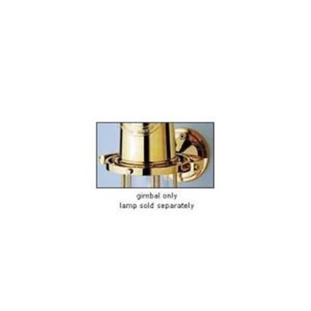 Weems & Plath Weems & Plath 705 Solid Brass Gimbal for Large Yacht Lamp & Vase 705